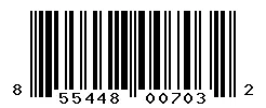 UPC barcode 855448007032