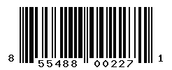 UPC barcode number 855488002271
