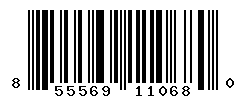 UPC barcode number 855569110680