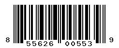 upc 855626005539 barcode image