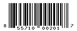upc 855710002017 barcode image
