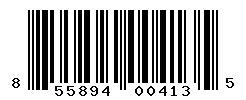 upc 855894004135 barcode image