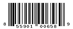 UPC barcode number 855901006589