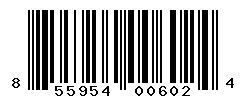 UPC barcode number 855954006024