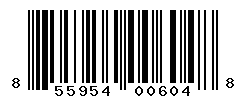UPC barcode number 855954006048