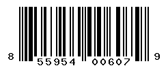 UPC barcode number 855954006079