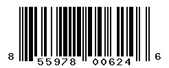 UPC barcode number 855978006246
