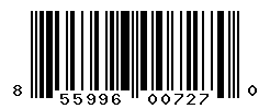 UPC barcode number 855996007270