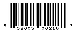 UPC barcode number 856005002163 lookup