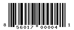 UPC barcode number 856017000041