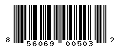 UPC barcode number 856069005032