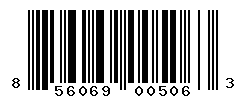 UPC barcode number 856069005063