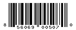 UPC barcode number 856069005070