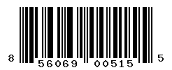 UPC barcode number 856069005155