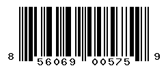 UPC barcode number 856069005759