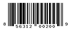upc 856312002009 barcode image