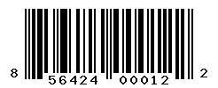 UPC barcode number 856424000122