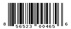 UPC barcode number 856523004656