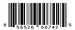 UPC barcode number 856526007425