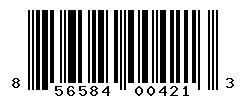 UPC barcode number 856584004213