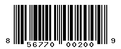 upc 856770002009 barcode image