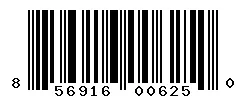 UPC barcode 856916006250