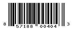 upc 857188004043 barcode image
