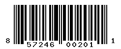 upc 857246002011 barcode image