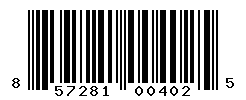 upc 857281004025 barcode image