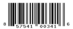 UPC barcode number 857541003416