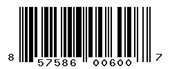 857586006007 barcode