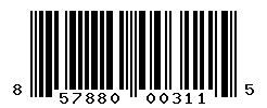 upc 857880003115 barcode image