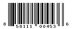 UPC barcode number 858111004536