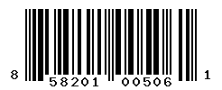 upc 858201005061 barcode image