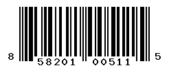 upc 858201005115 barcode image