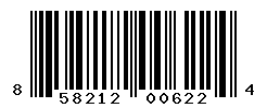 UPC barcode number 858212006224