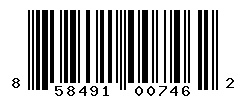 upc 858491007462 barcode image