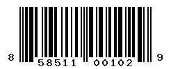 upc 858511001029 barcode image