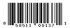 858511001371 barcode