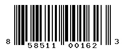 858511001623 barcode
