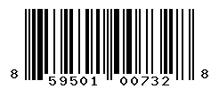 UPC barcode number 859501007328