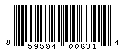 UPC barcode number 859594006314