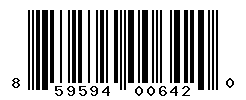 UPC barcode number 859594006420