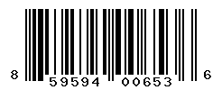 UPC barcode number 859594006536