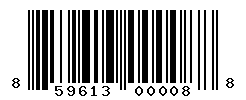 upc 859613000088 barcode image