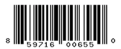 UPC barcode 859716006550