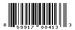 UPC barcode 859917004133