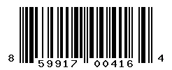 UPC barcode 859917004164