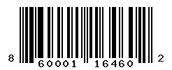 UPC barcode number 860001164602