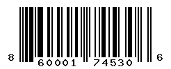 UPC barcode 860001745306